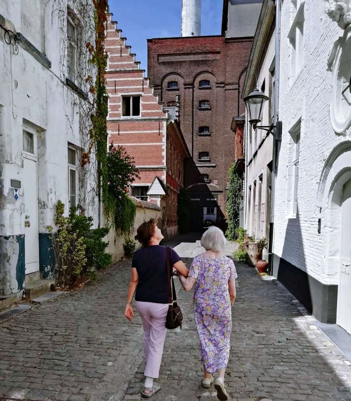 Groot Begijnhof en Het Anker.
